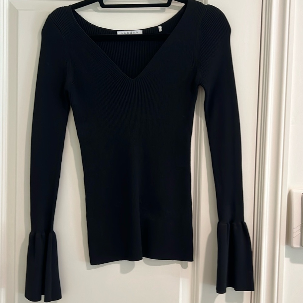 Sandro bell sleeve top
